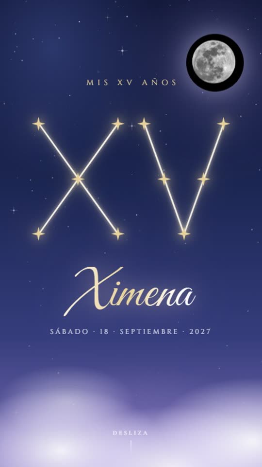 Invitación de XV años