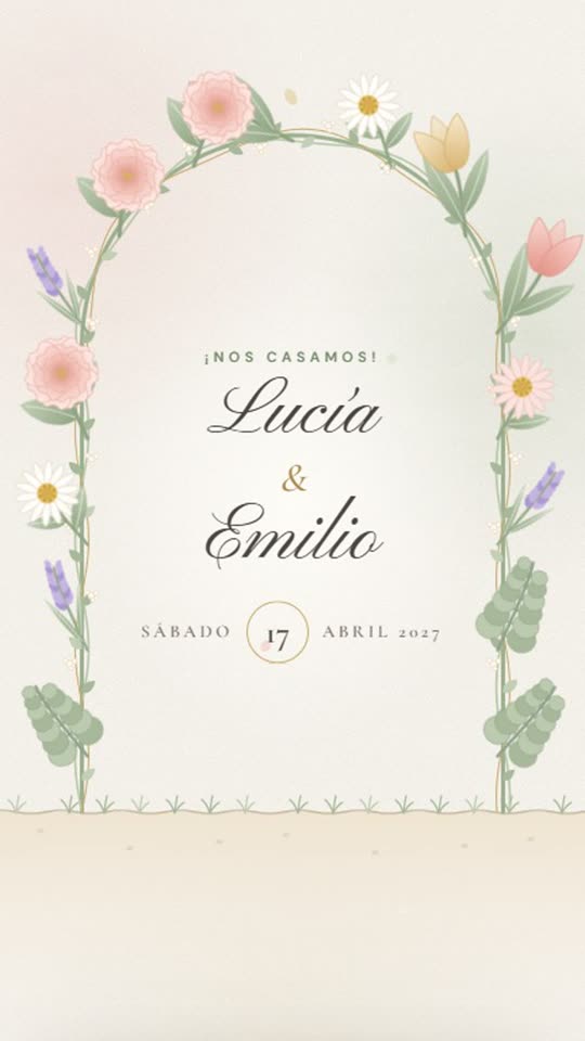 Invitación de Boda