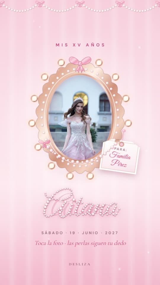 Invitación de XV años